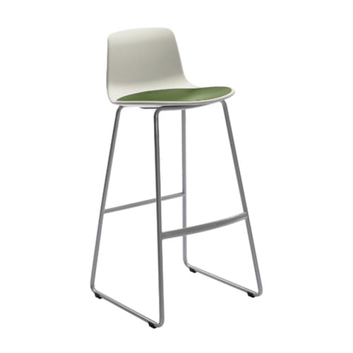 'Enea Lottus' Bar Stool Sled Base