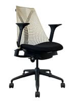 Herman Miller Sayl Chair (Studio White/Black)